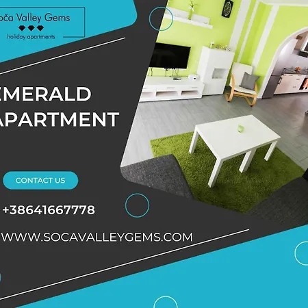 Appartement Emerald Soca Tolmin